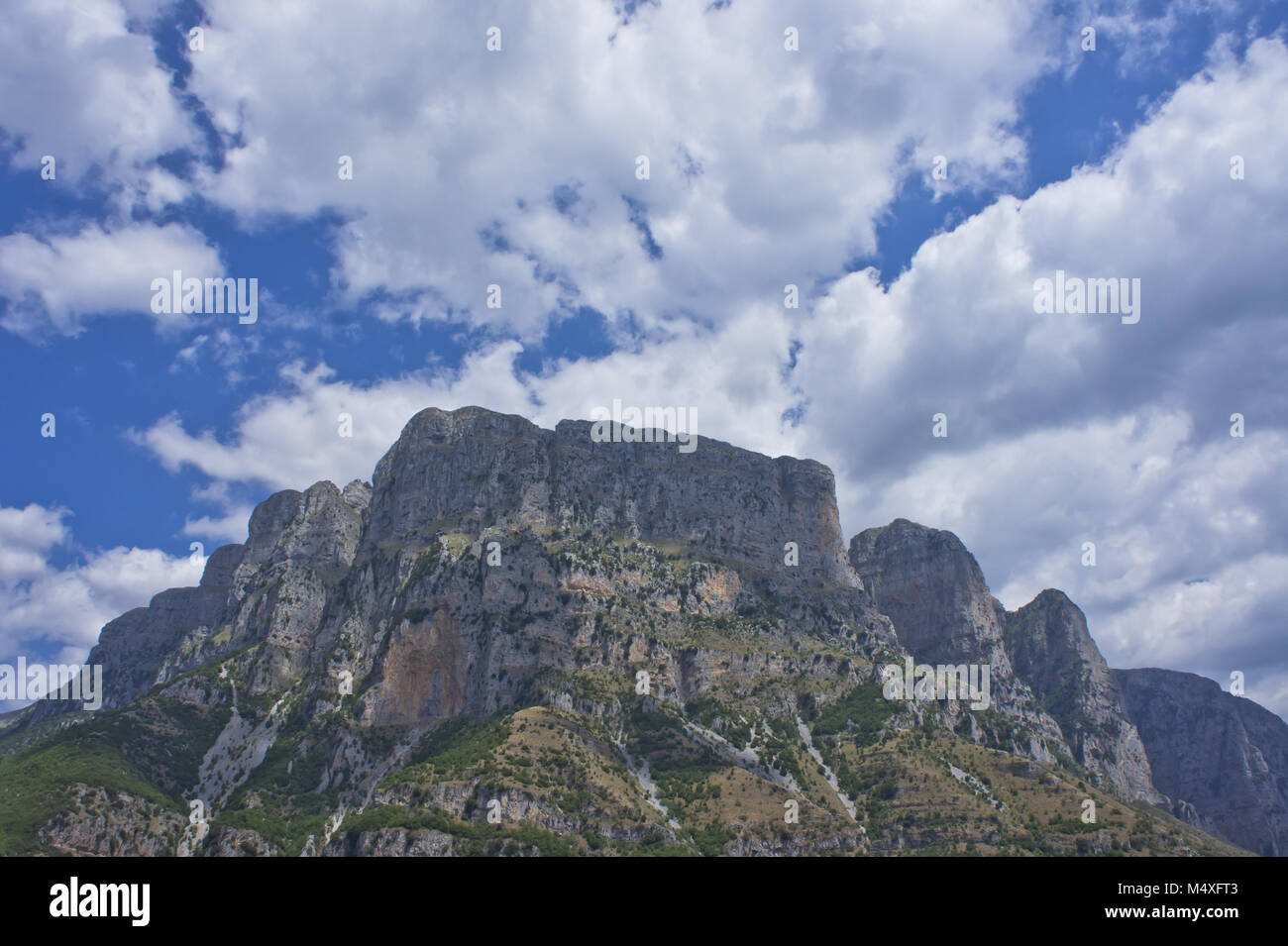 Gorge de Vikos, Astraka, Montagne Zagorochoria, Ipiros, Grèce Banque D'Images