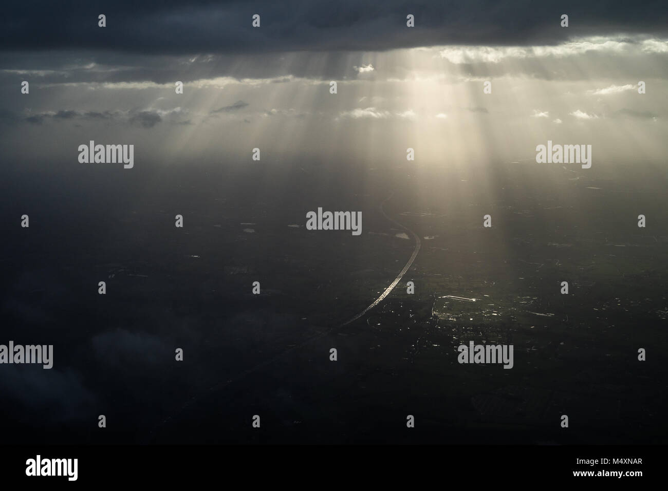 Manchester gris Banque D'Images