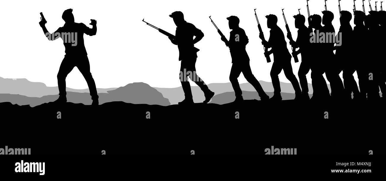 Photo guerre d'ossature 02 Illustration de Vecteur