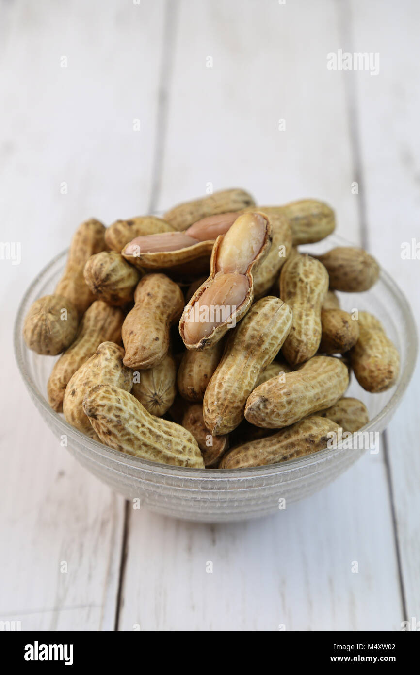 Arachides bouillies Banque D'Images