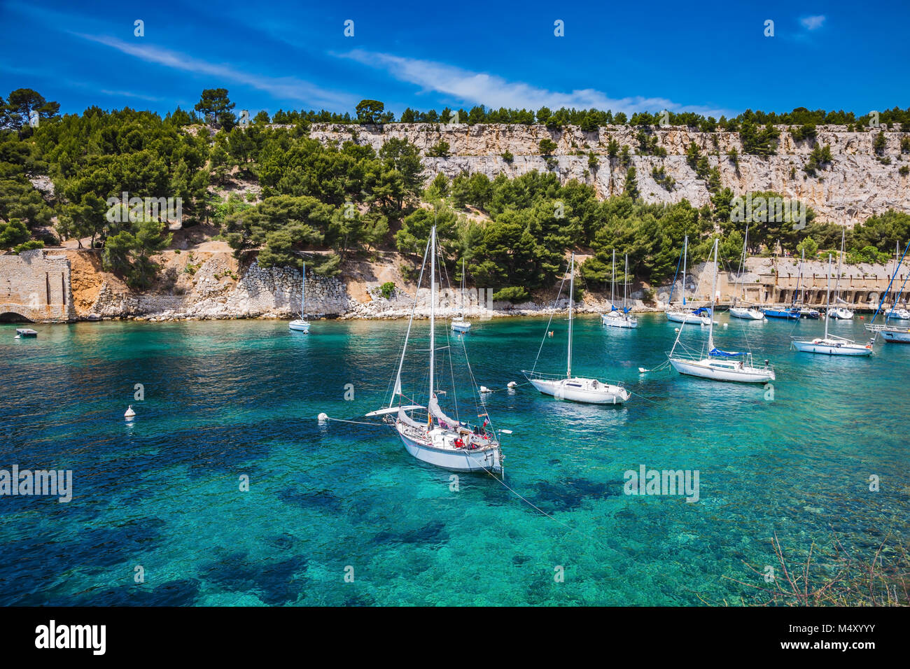 Le golfe aux eaux turquoises Banque D'Images