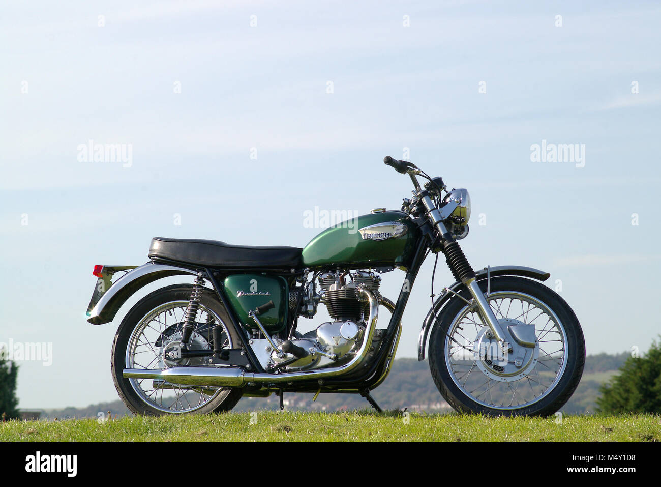 1966 Triumph Thunderbird 6T 650cc Banque D'Images