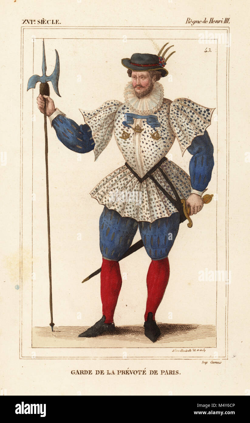 Garde de la Prévôté de Paris (gardien de l\u0027Provosty de Paris),