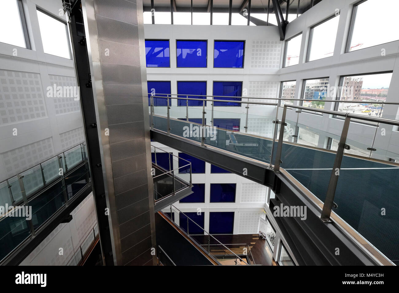 Danemark, copenhague, Island Hotel Banque D'Images