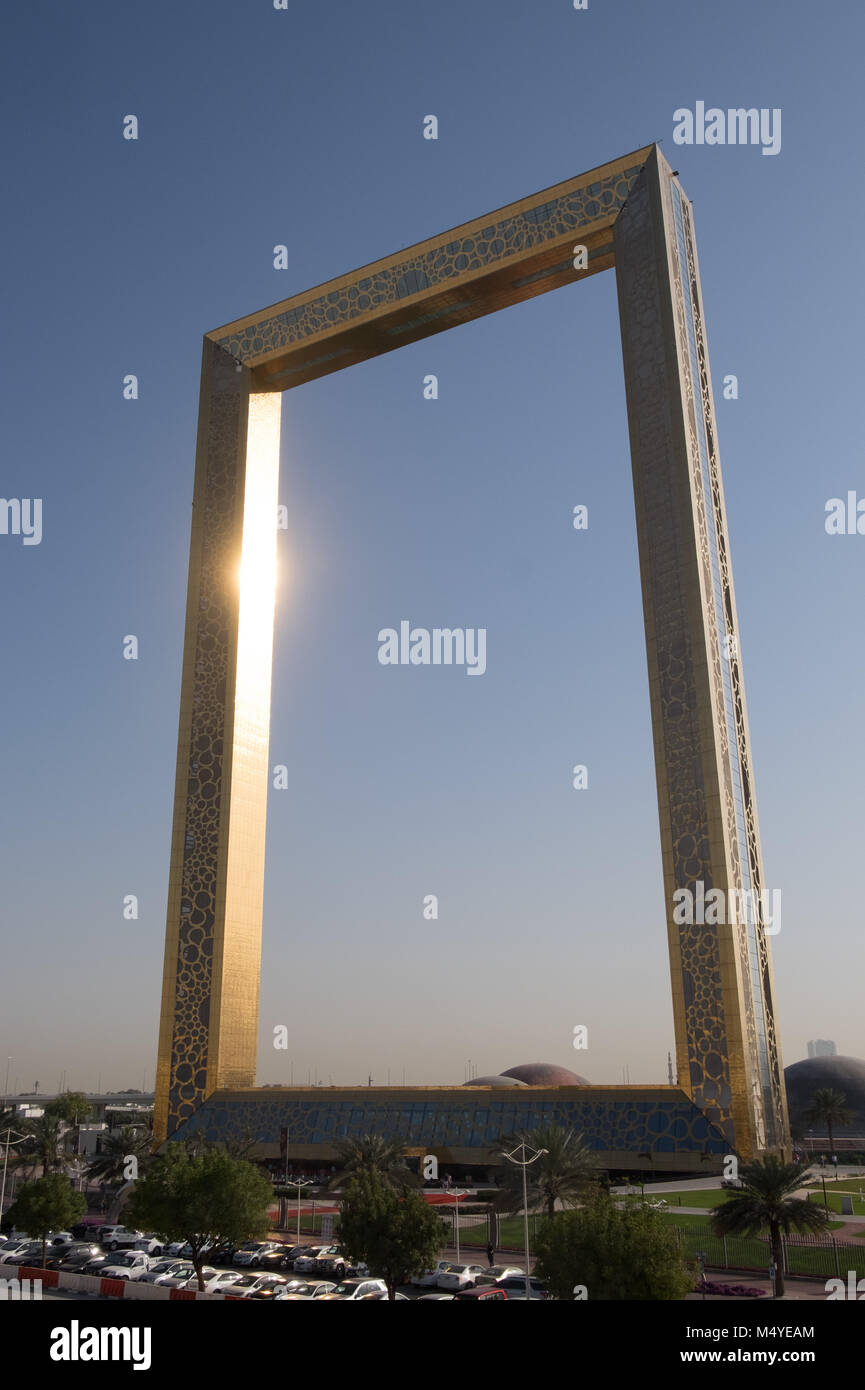 La trame historique de Dubaï - Dubaï - - Parc Zabeel - Dubaï - Emirats Arabes Unis - - 18 février 2018. © Juergen Hasenkopf Banque D'Images