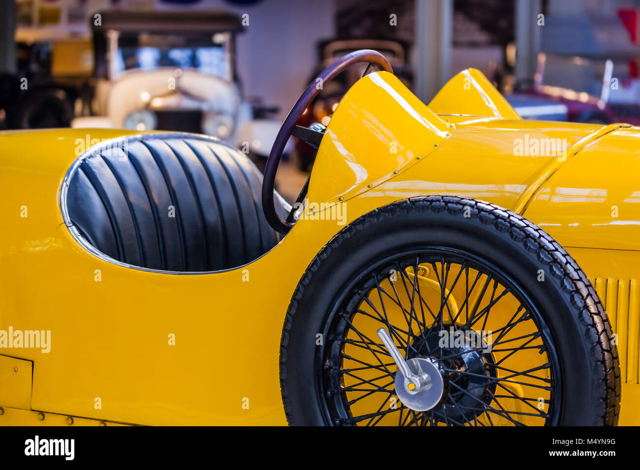 Voiture Vintage - technologie historique Banque D'Images