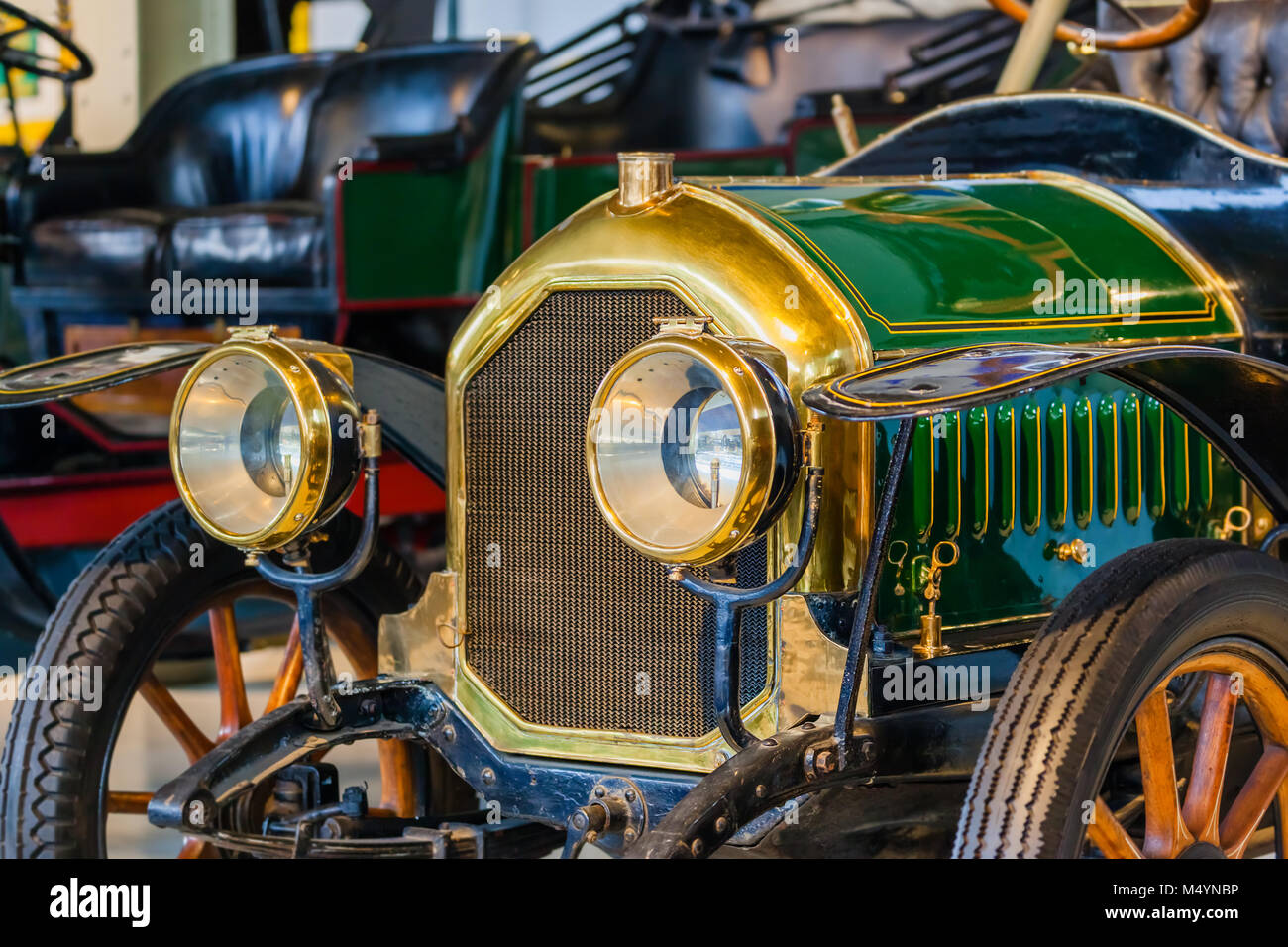 Voiture Vintage - technologie historique Banque D'Images