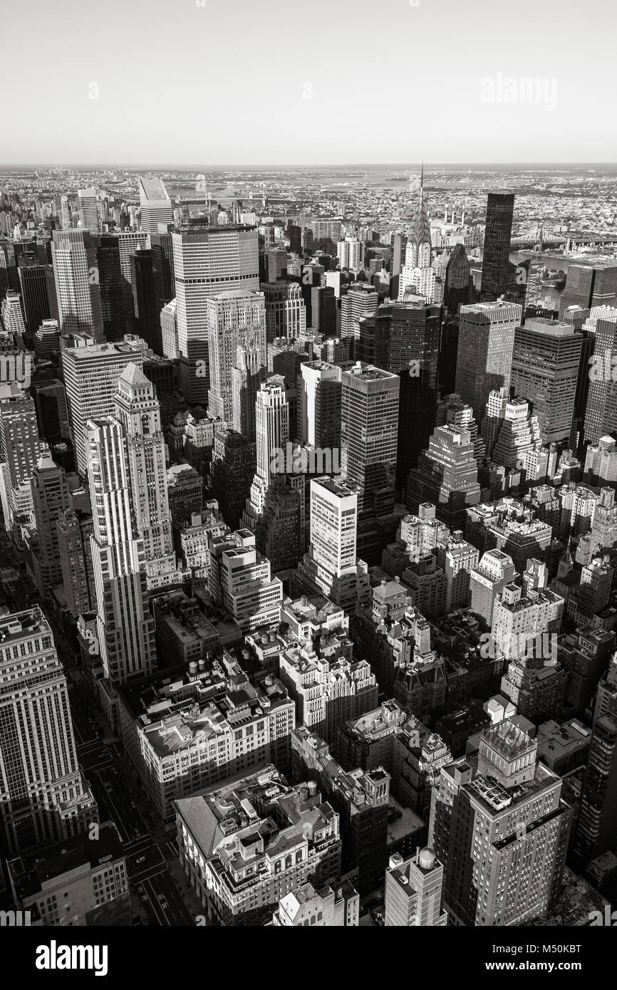 Nyc en noir et blanc Banque de photographies et d’images à haute ...