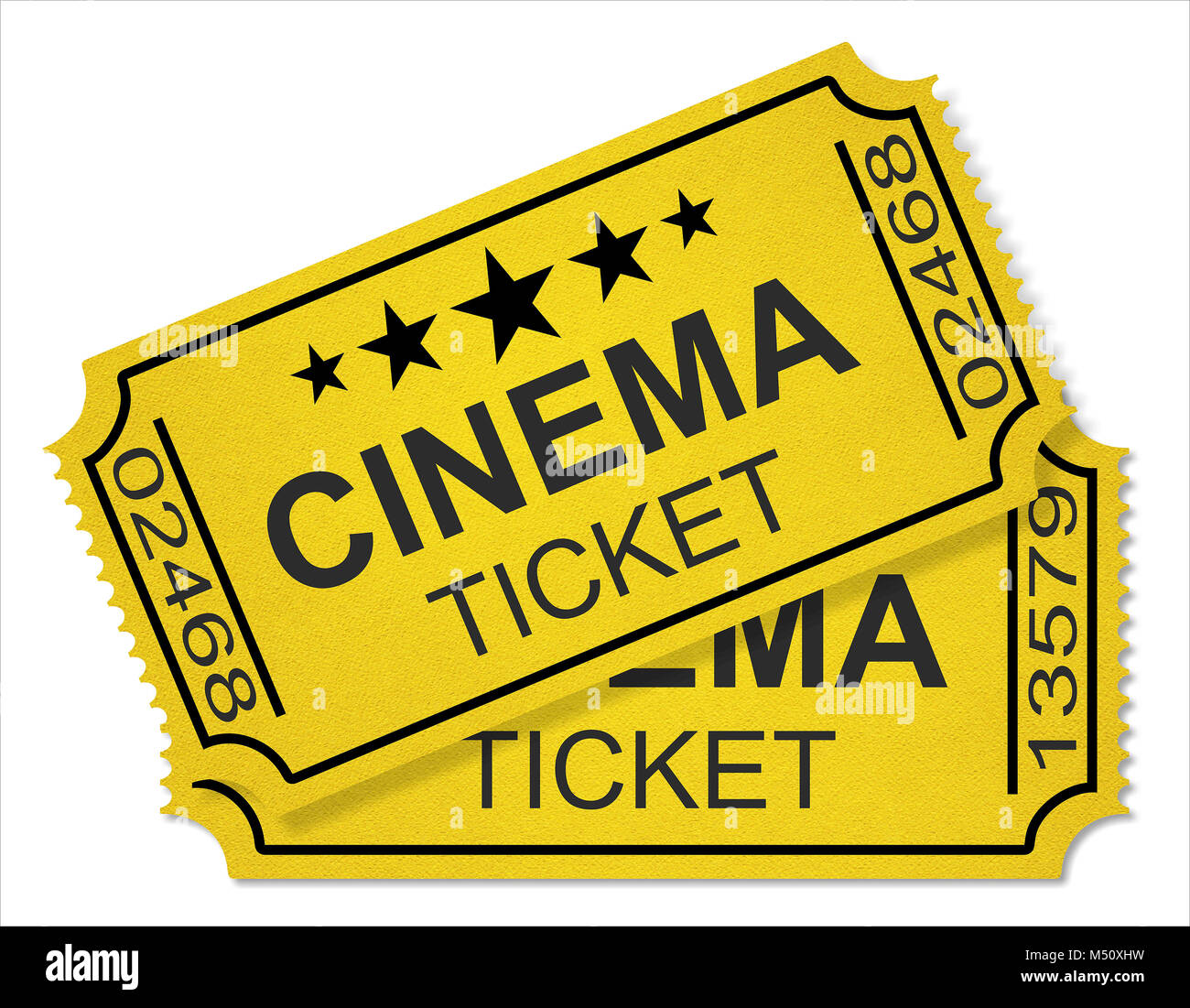 Old ticket cinema Banque de photographies et d'images à haute résolution -  Alamy