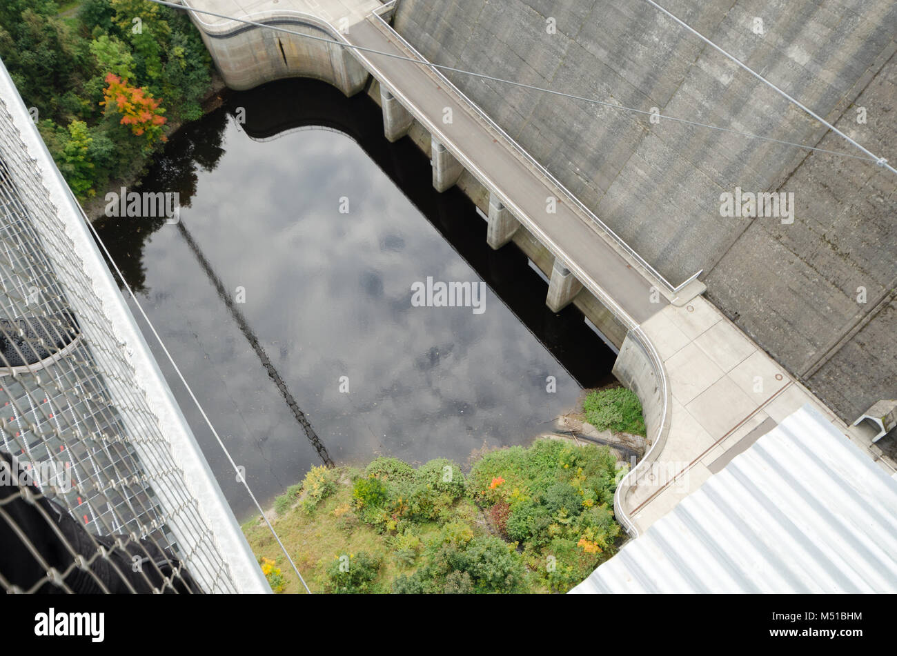 Rappbode-Talsperre Barrage. Banque D'Images