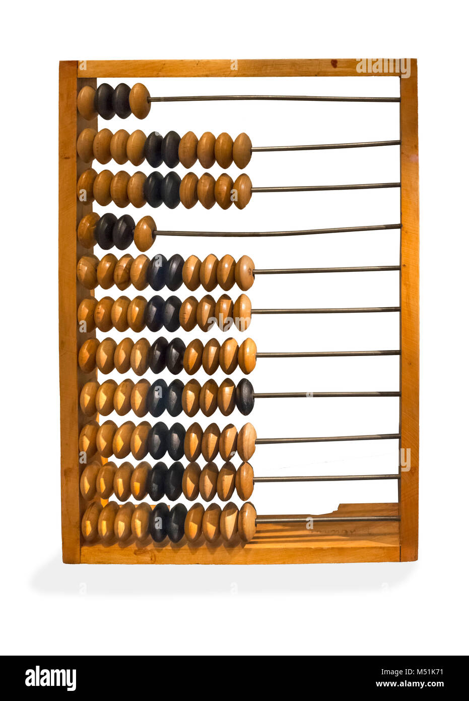 Abacus. Fédération de abacus, datant de 1900. Banque D'Images