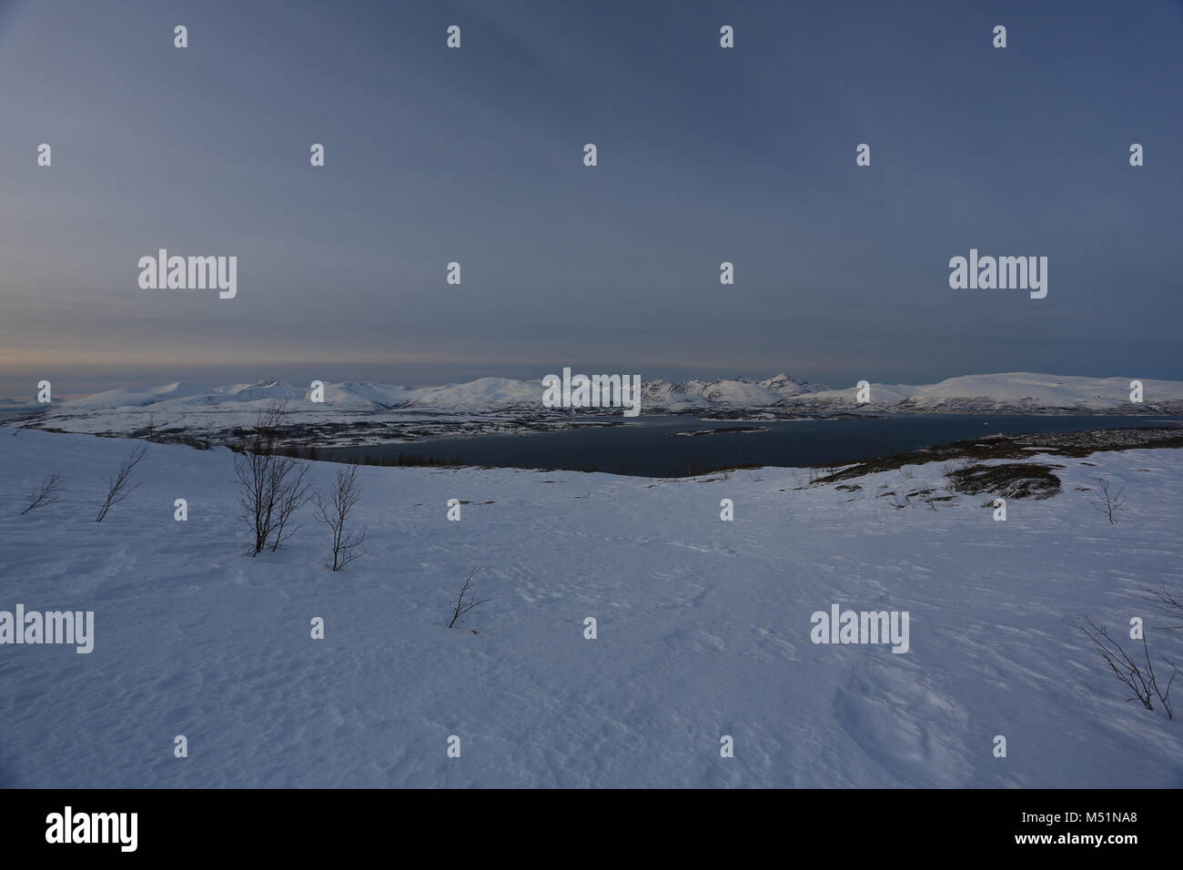 Montagnes hiver neige Banque D'Images