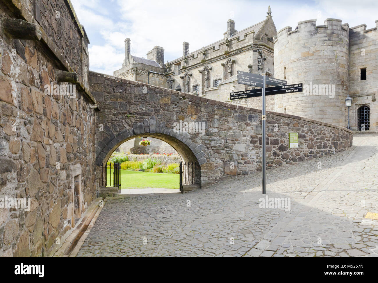 Château de Stirling en Écosse en été Banque D'Images