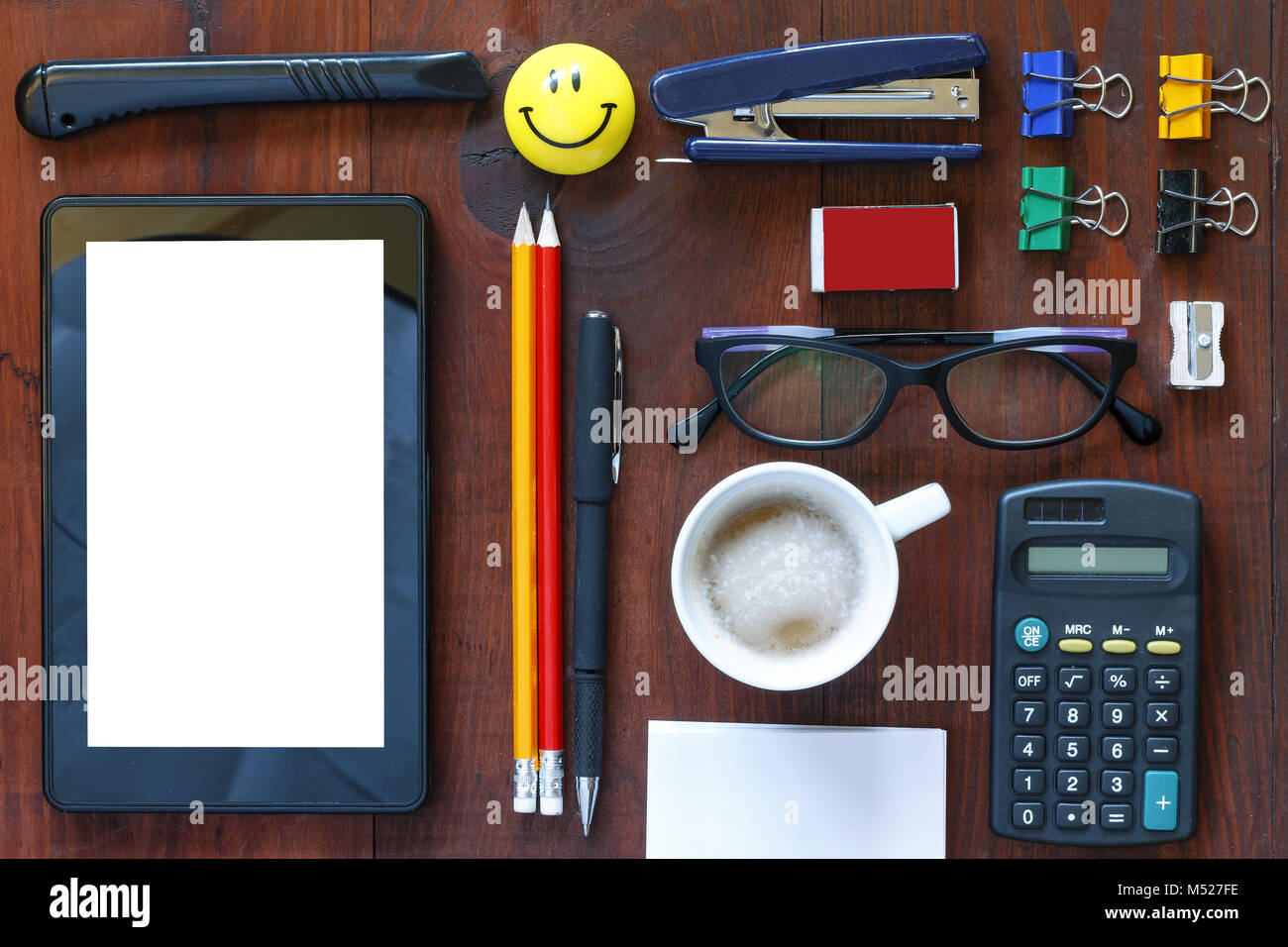 Bureau de mise en page 24 Banque D'Images