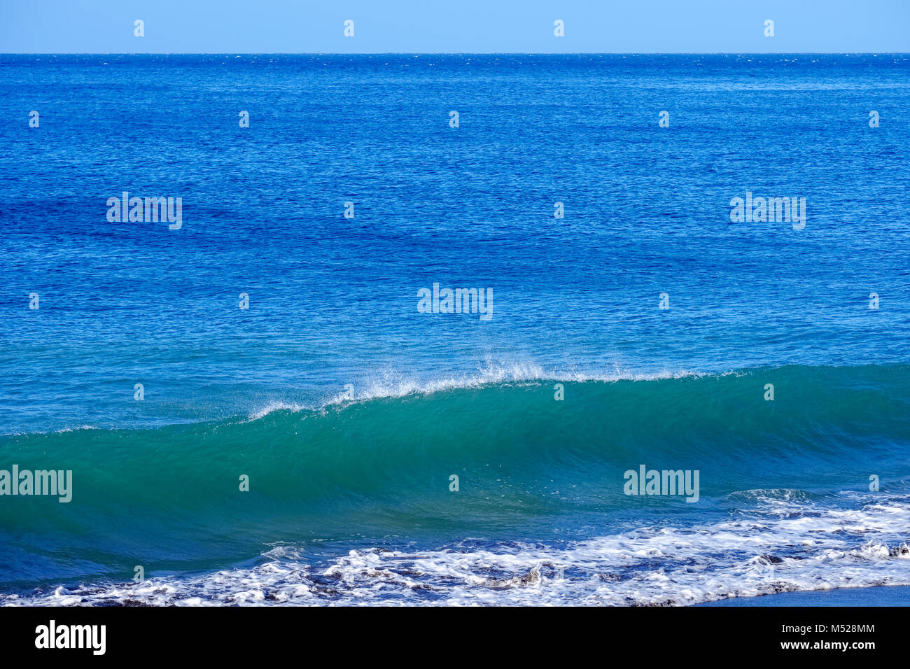 Vague,Océan Atlantique,La Gomera Canaries,,Canaries, Espagne Banque D'Images