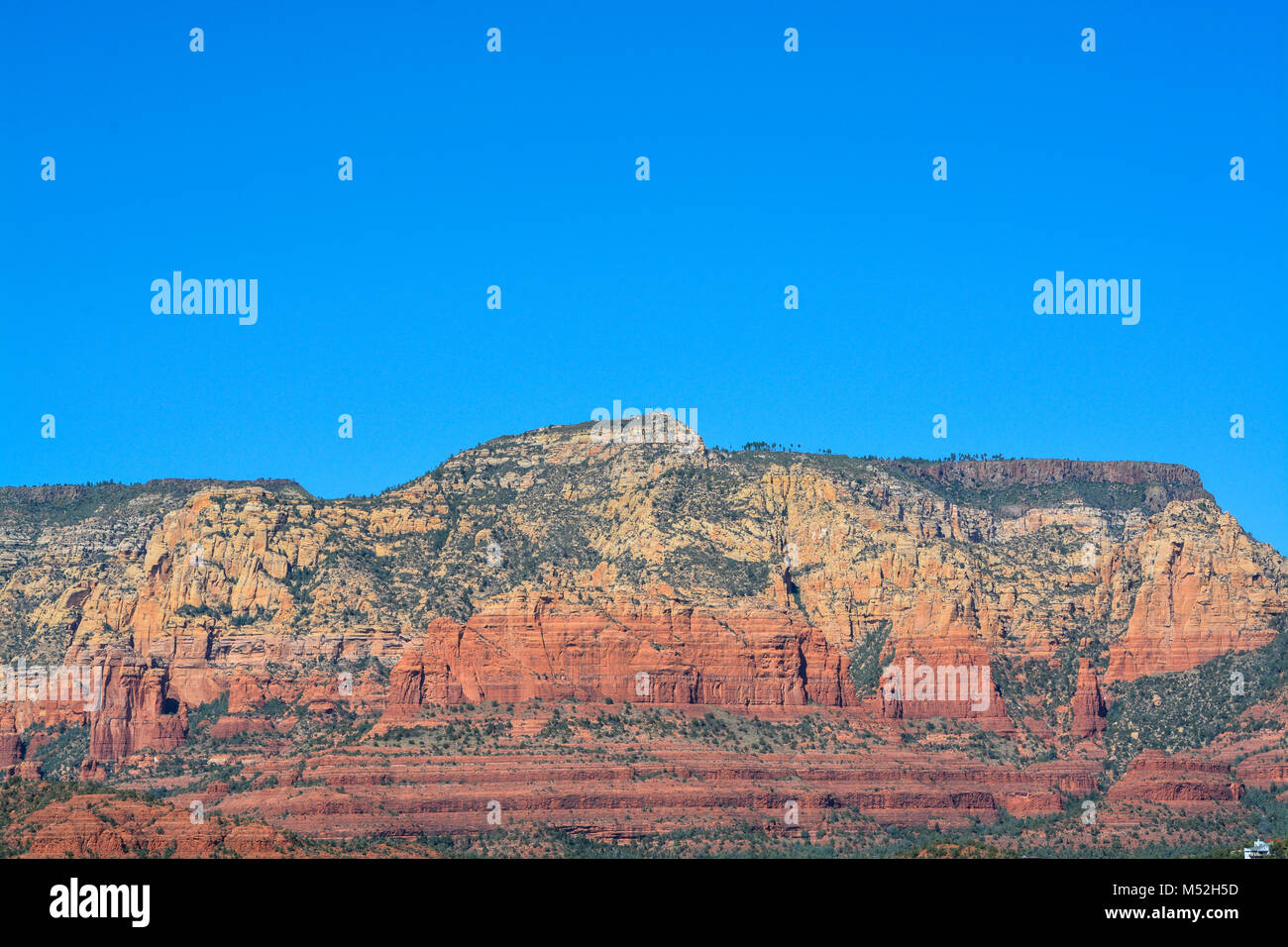 Paysage dominant dans Arizona Sedona Banque D'Images