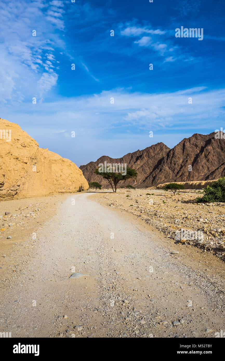 Walking route on Black Canyon Banque D'Images