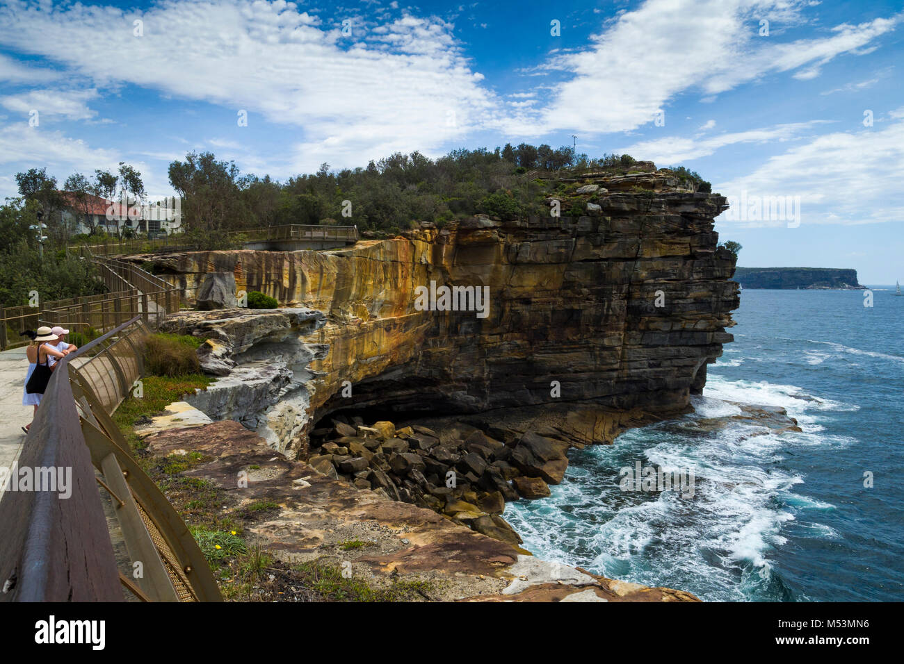 L'écart lookout, Watsons Bay, Sydney, New South Wales, Australia Banque D'Images