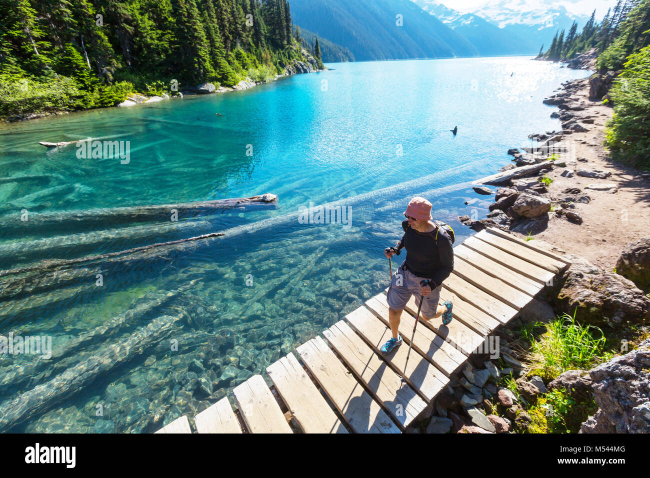 Lac Garibaldi Banque D'Images