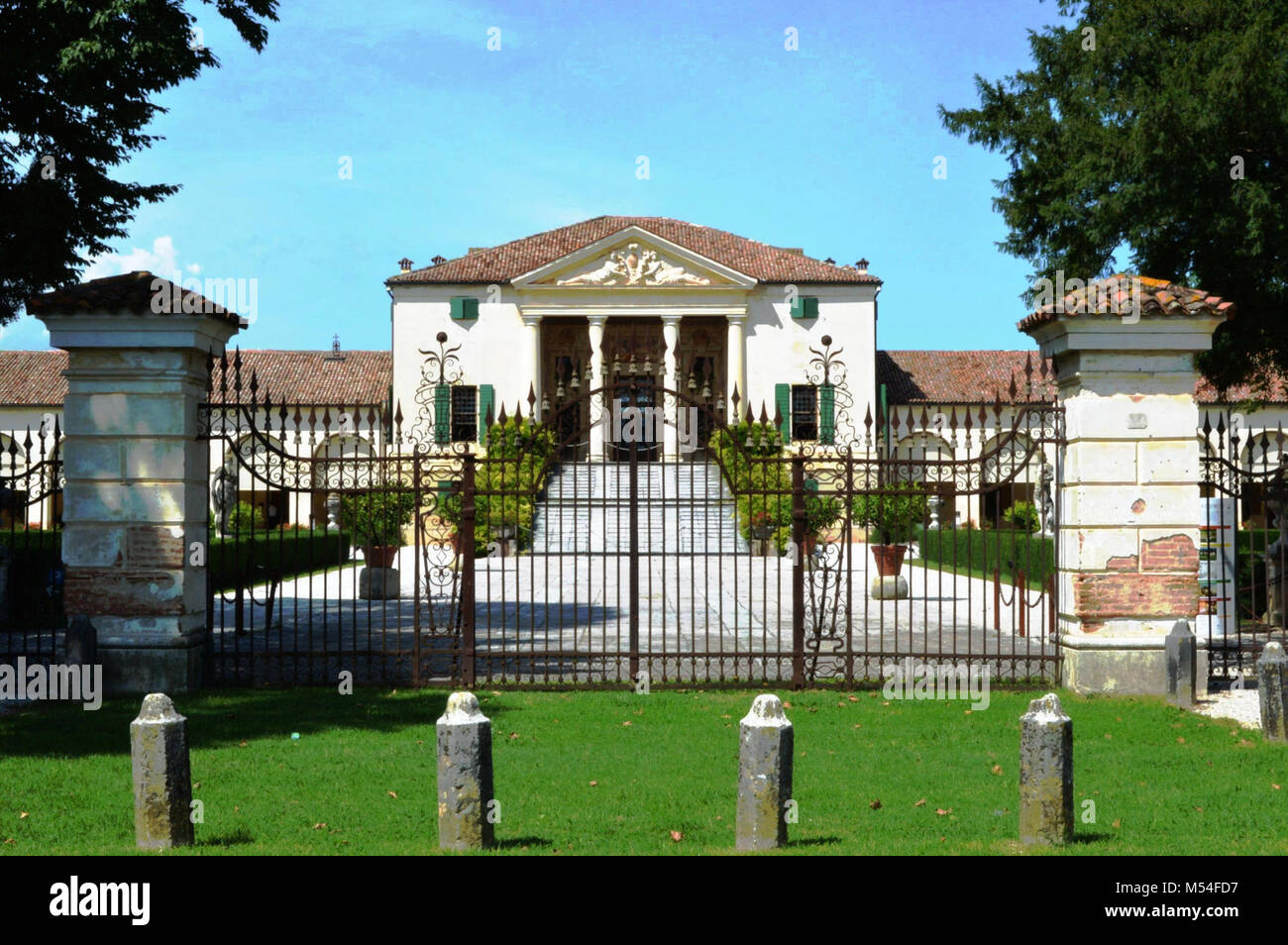 Villa Emo à Fanzolo de Vedelago, Trévise, Italie, Andrea Palladio, architecte Banque D'Images