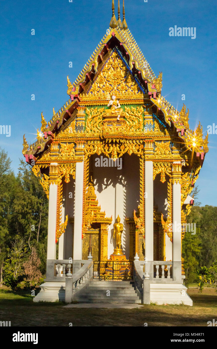 Temple Suwankuha Phang Nga Phuket Thailande Banque D'Images
