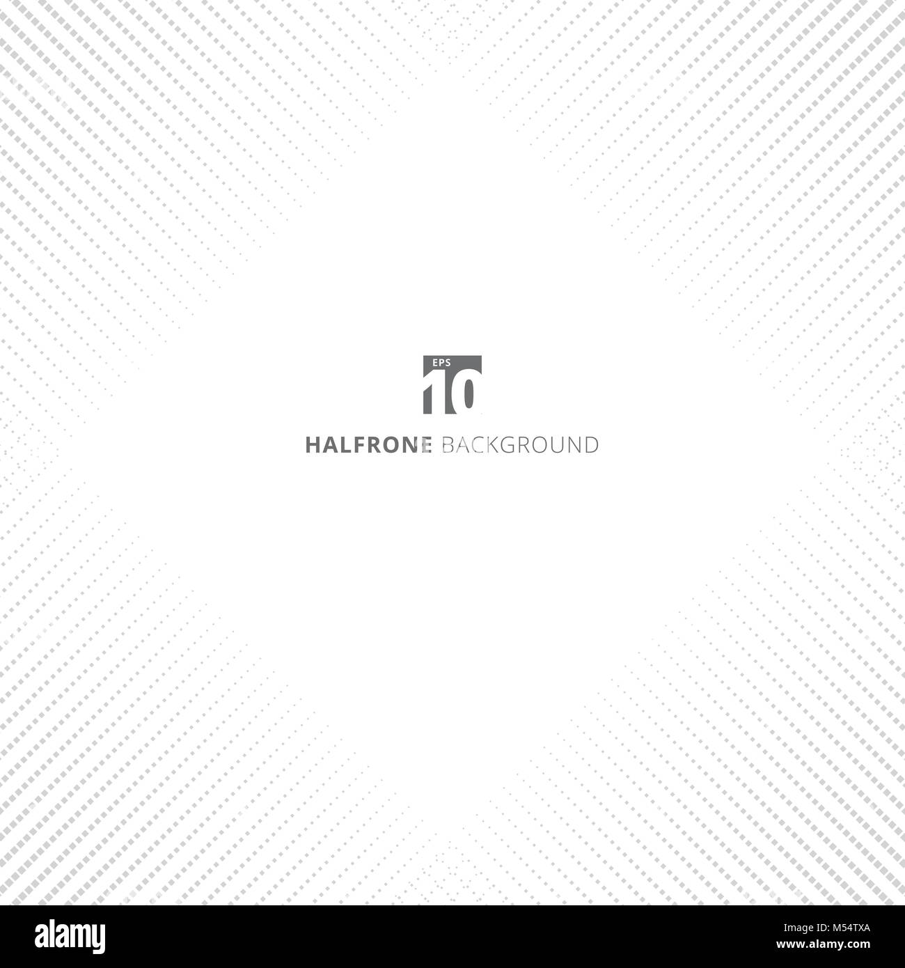 Résumé motif carré gris moderne demi-teinte de texture sur fond blanc avec l'exemplaire de l'espace. Vector illustration Illustration de Vecteur