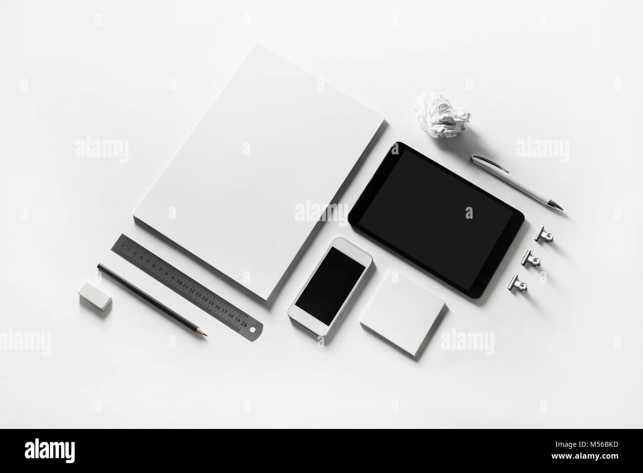 Gadgets et papeterie Banque D'Images