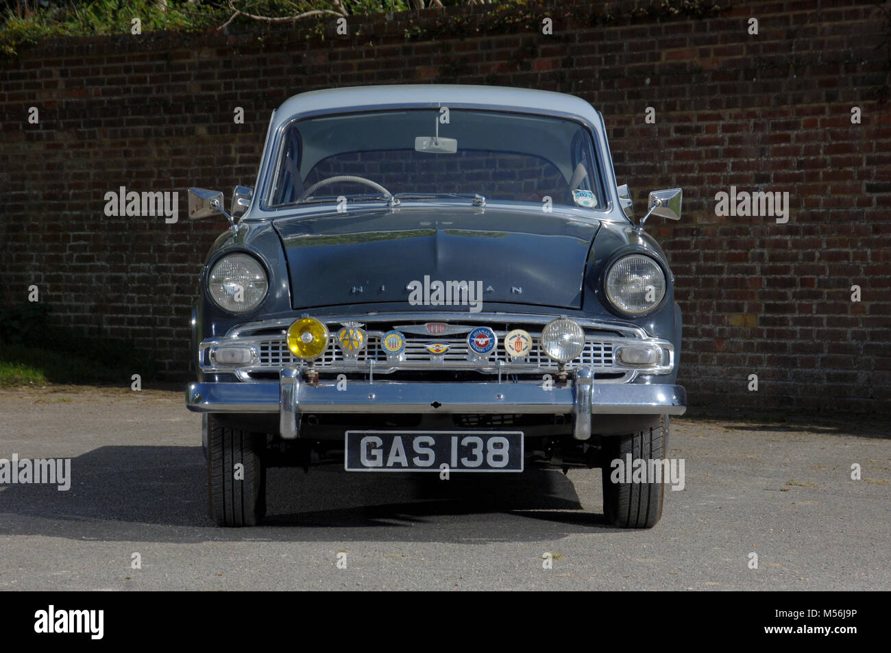 1961 Hillman Minx voiture familiale britannique classique Banque D'Images