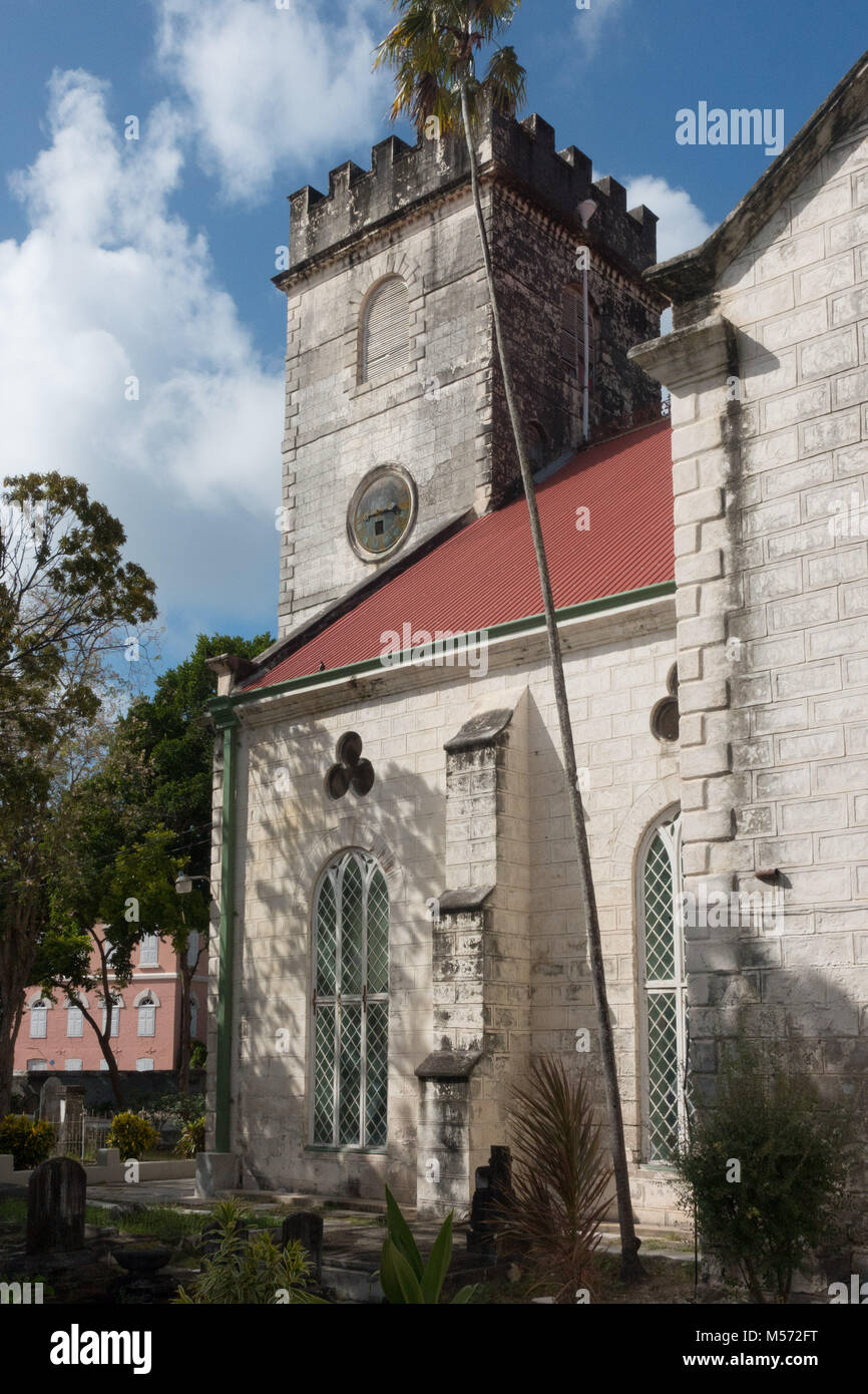 St Michael's Cathedral, Bridgetown, Barbade Banque D'Images