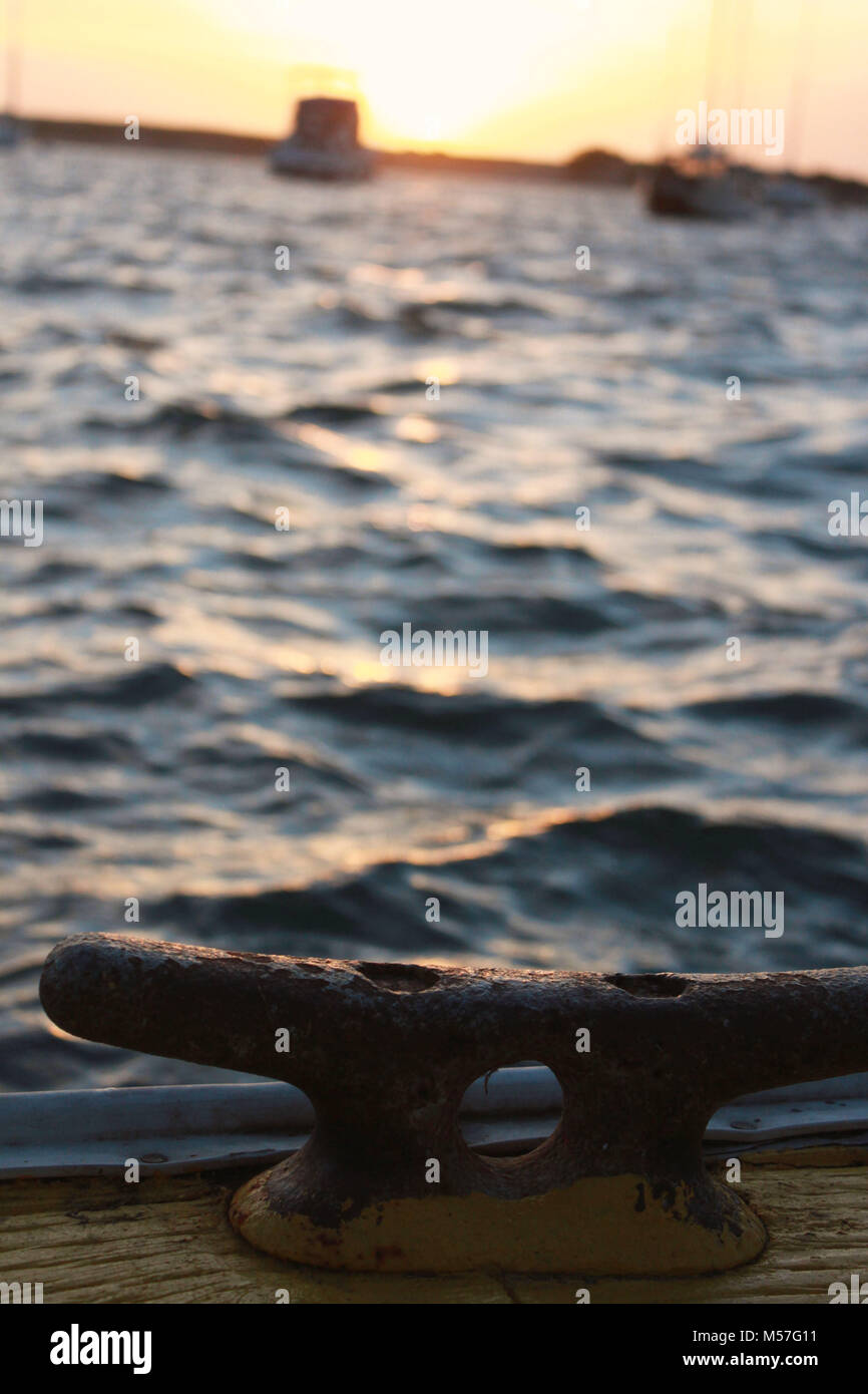 Cale de quai Banque D'Images