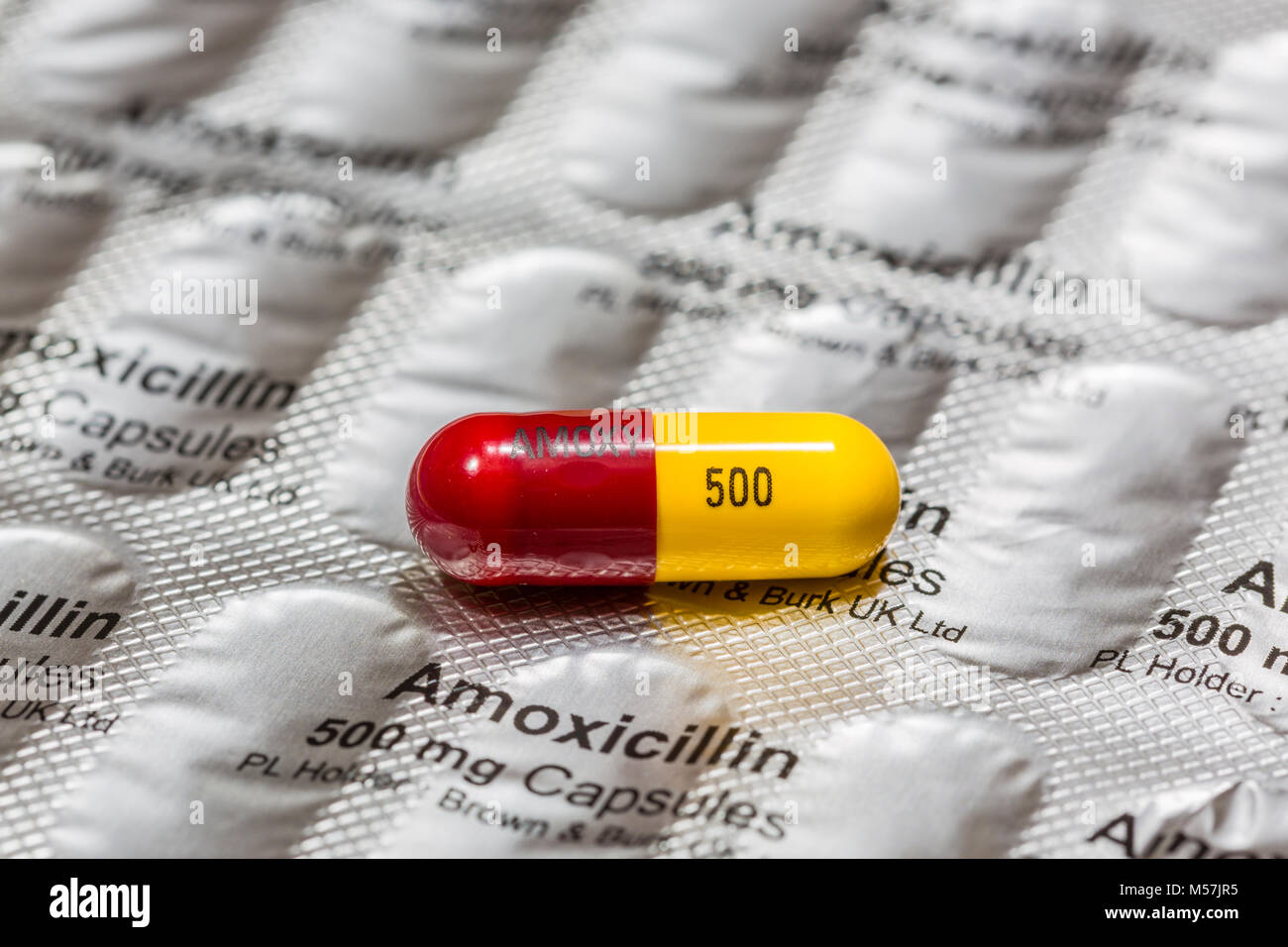 Amoxicillin pilules