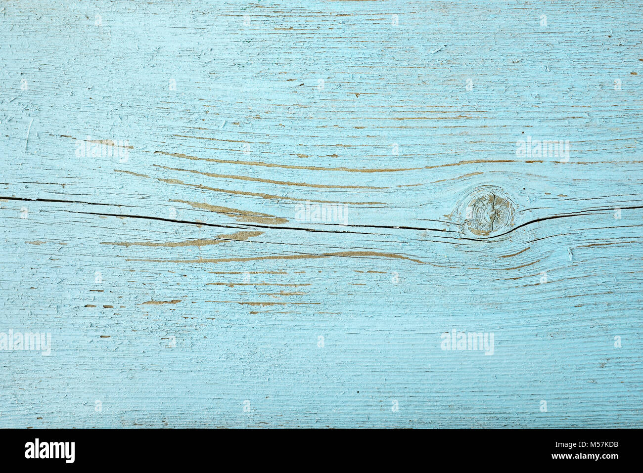 La texture de fond en bois. Anciennes cartes peintes en bleu de la peinture. Vue d'en haut. Banque D'Images