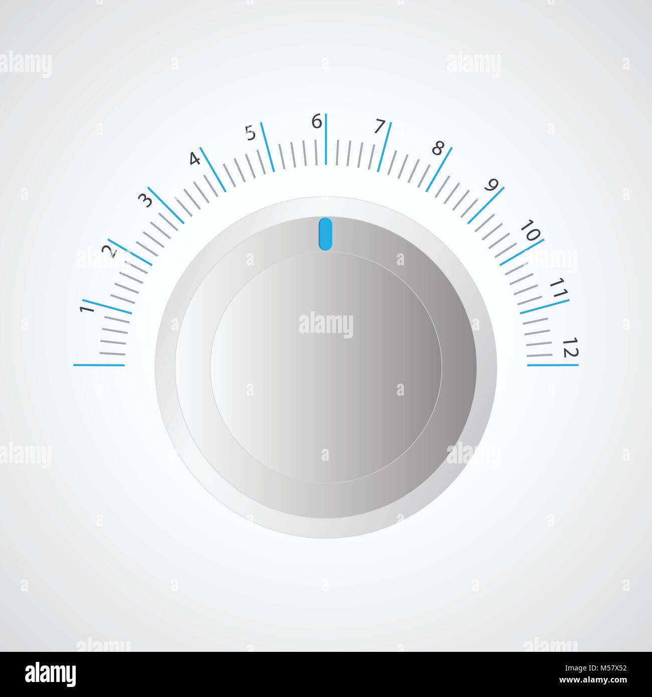 Métallique spéciale avec bouton de volume, de texture chrome design vectoriel, eps10 Illustration de Vecteur