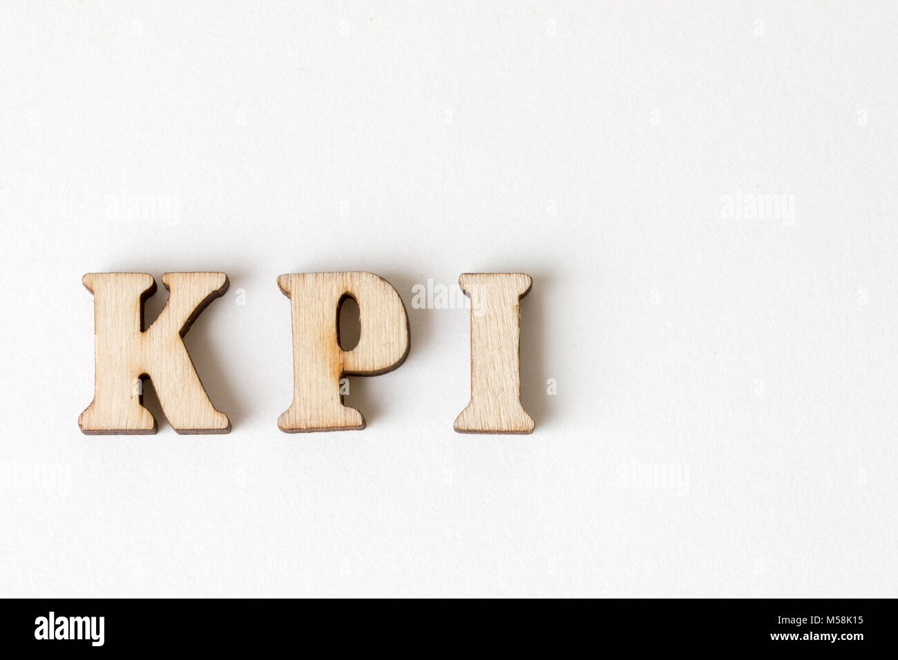 ,KPI Indicateur clé de rendement Banque D'Images