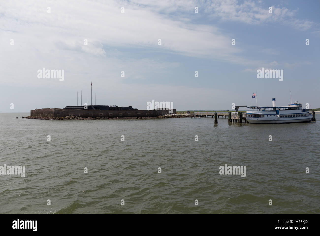 Fort Sumter, SC Charleston Charleston Harbor USA Banque D'Images