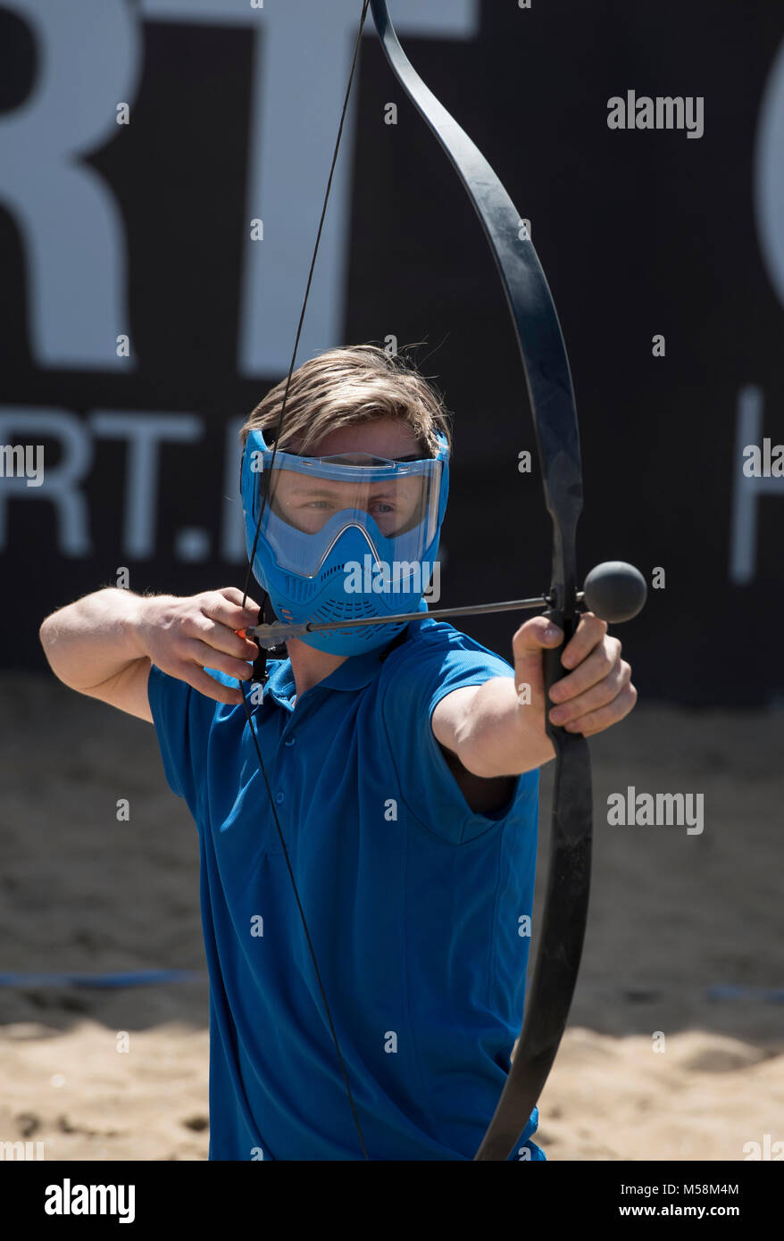 Scheveningen. 28-05-2017. Championnat hollandais Tir à l'attaque. Banque D'Images