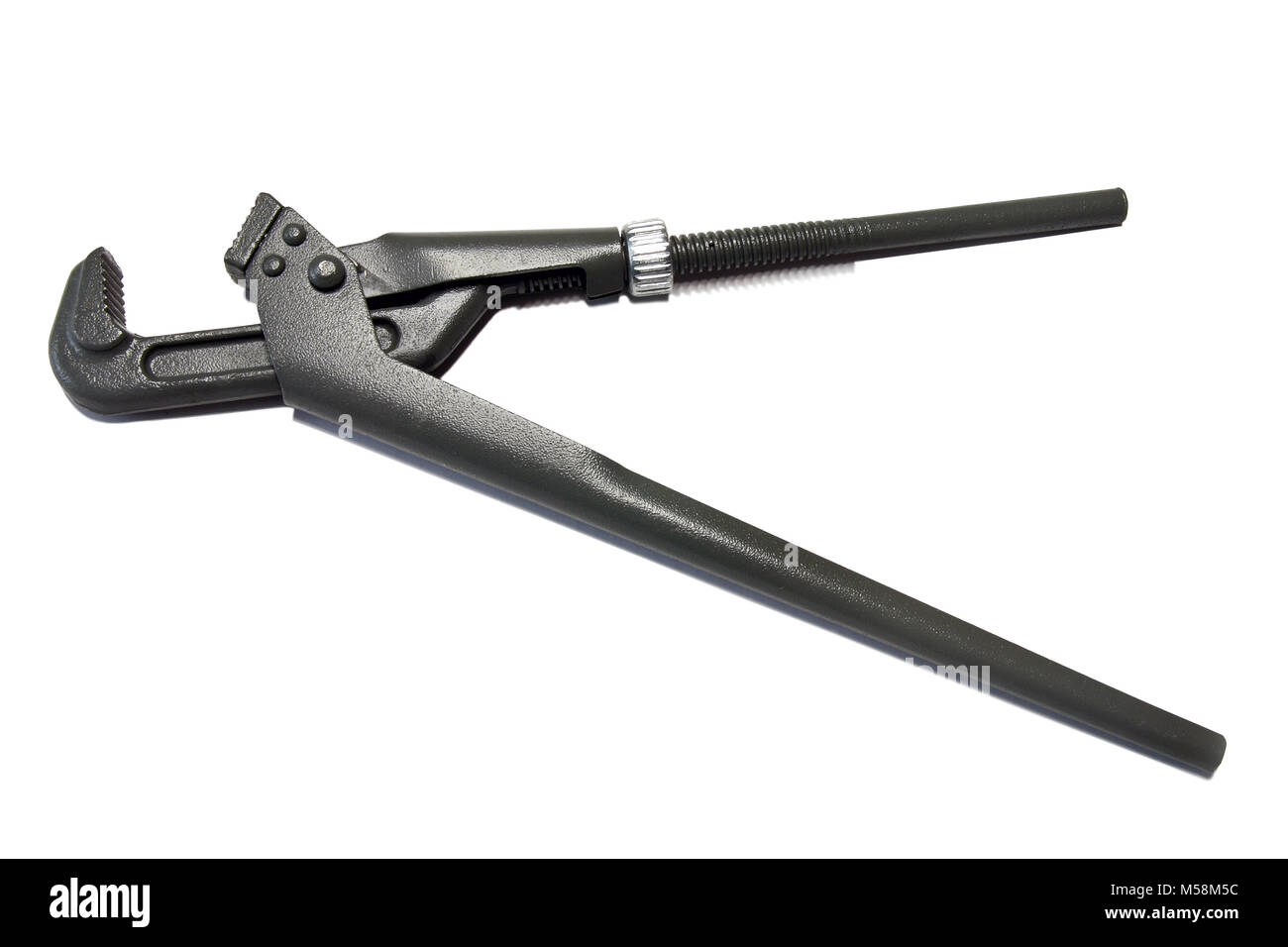 Clé réglable pour des travaux de plomberie de la rénovation et de la construction Banque D'Images