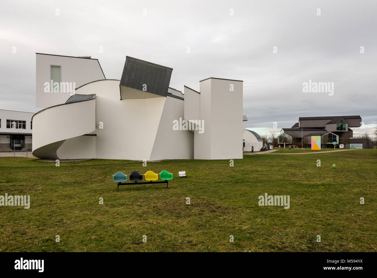 Vitra Design Museum à Weil am Rhein Banque D'Images