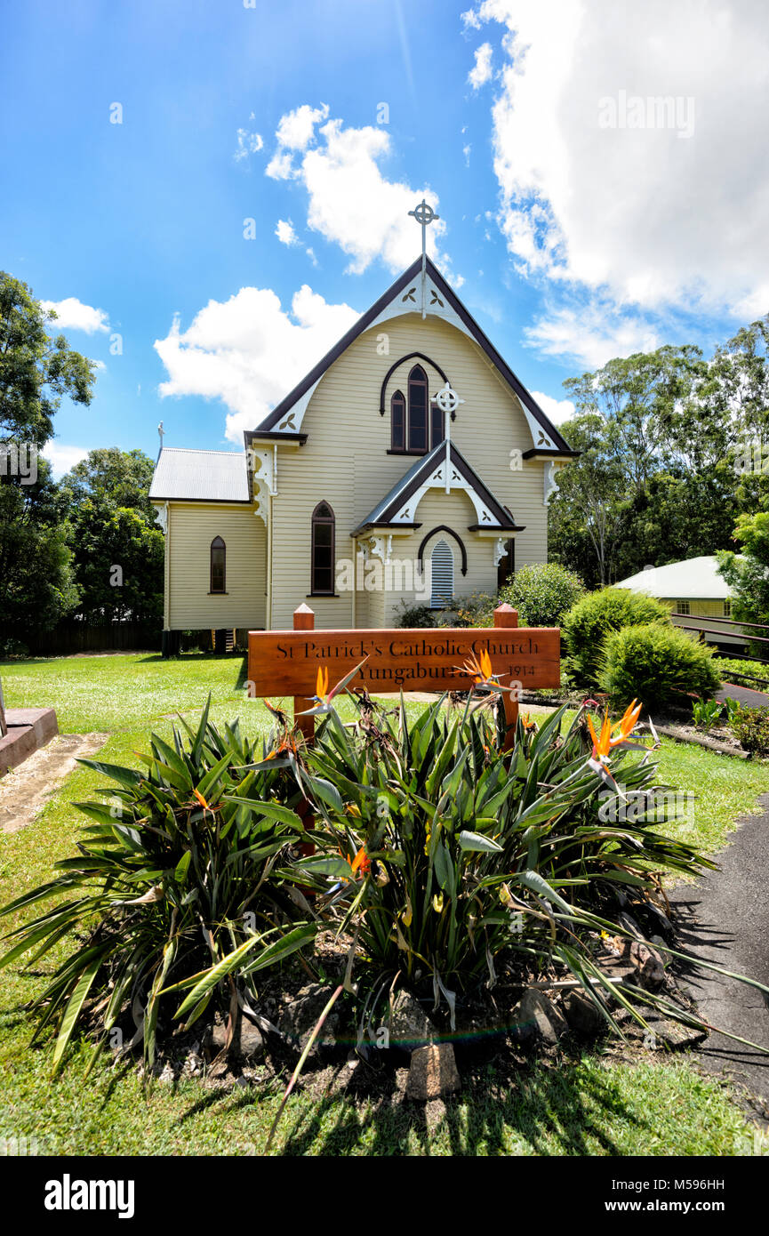 Saint Patrick's Église catholique, Yungaburra, Atherton, Far North Queensland, Queensland, Australie, FNQ Banque D'Images