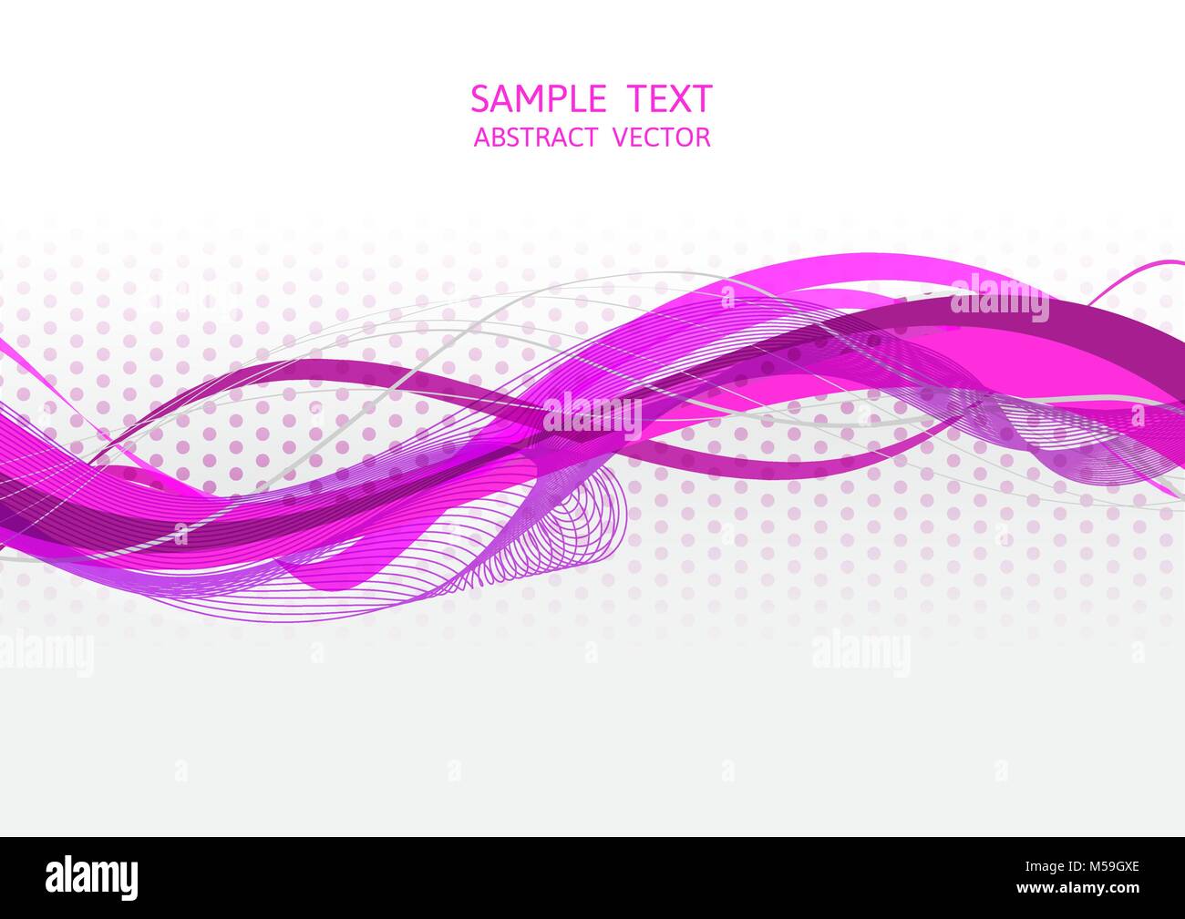 Violet wave Banque de photographies et d’images à haute résolution - Alamy