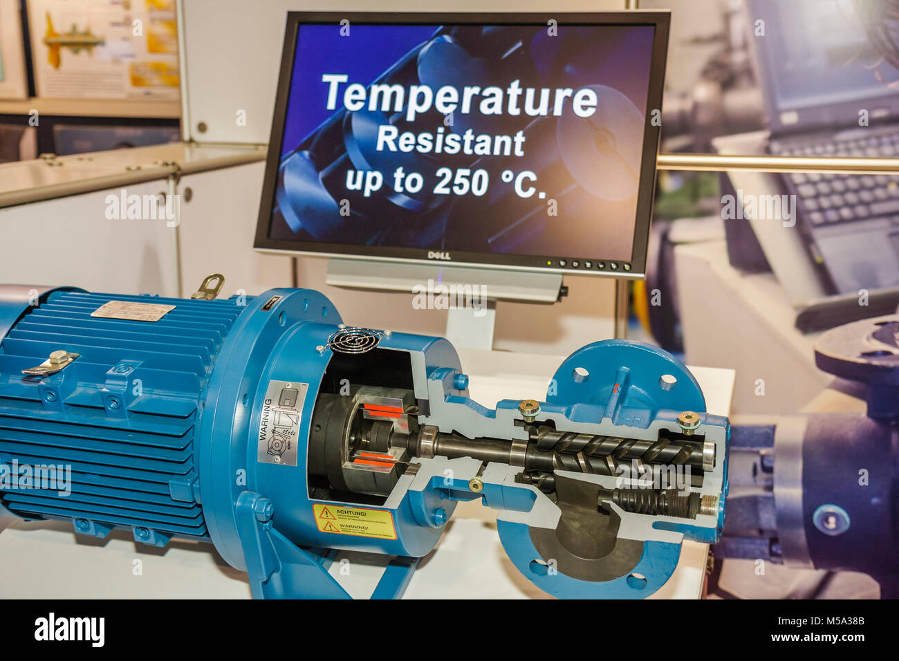 Miami Beach Florida,Convention Center,centre,Centre,Sea Watertrade Cruise Shipping,salon,spécial,fournisseurs,pompe,tronquée,composants,écran d'ordinateur Banque D'Images