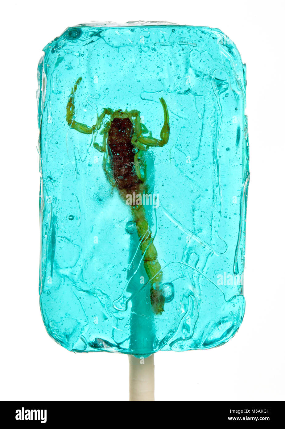 Saveur de bleuets hotlix sucker scorpion Banque D'Images