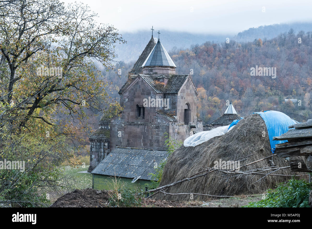 Goshavank signifiant 'Monastery de Gosh' ; anciennement ni Getik est un 12e ou 13e siècle monastère arménien situé dans le village de Gosh. Banque D'Images