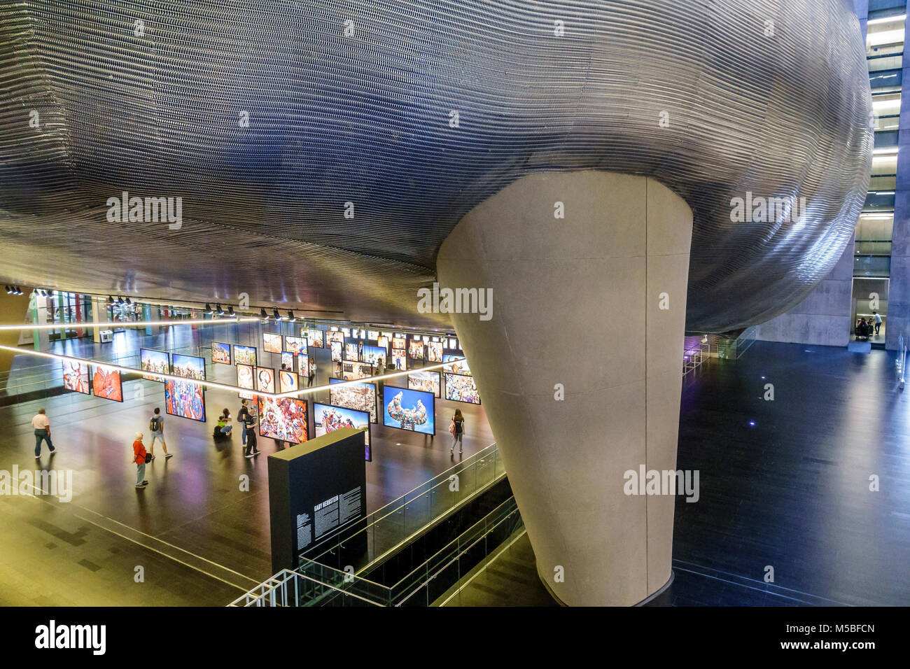 Buenos Aires Argentina,Centro Cultural Kirchner CCK,centre culturel,Gaby Herbstein la Diablada photographie contemporaine,vue aérienne,la Sala Sinfonic Banque D'Images