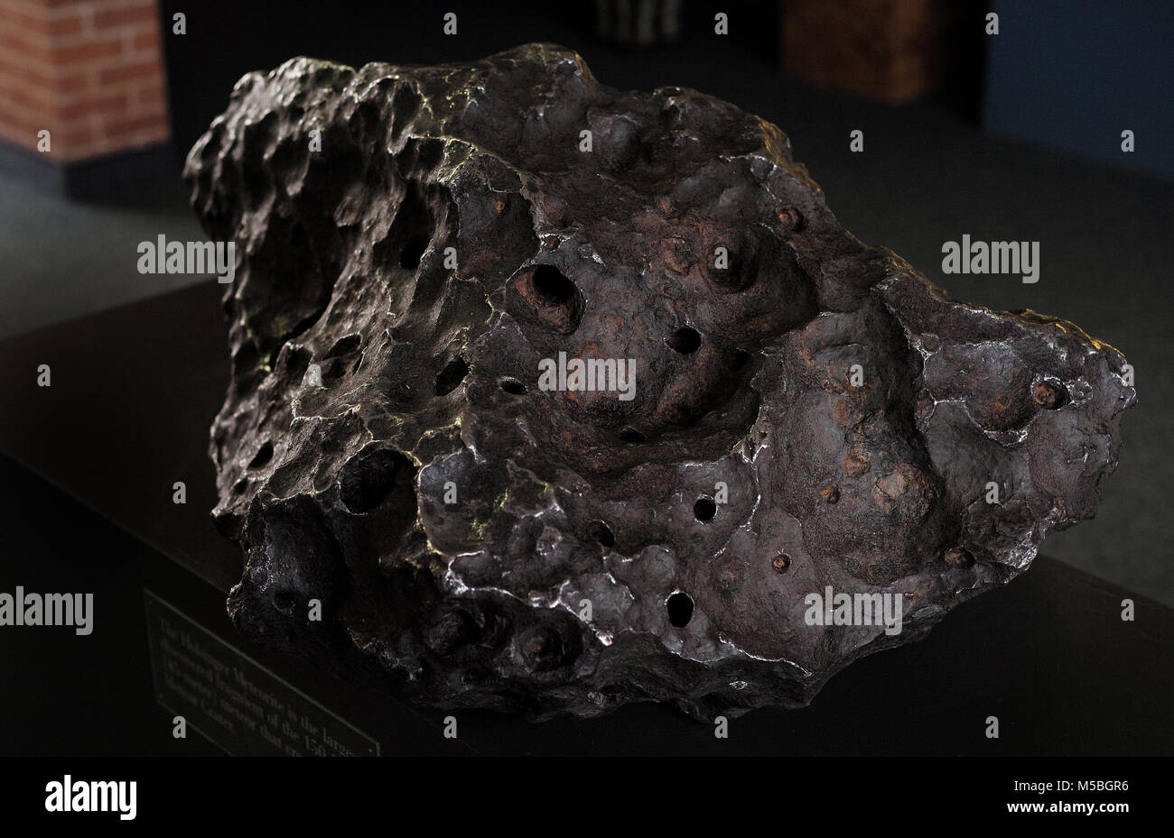 Holsinger la météorite. Plus grand morceau trouvés à ce jour : 1440 Livres Banque D'Images
