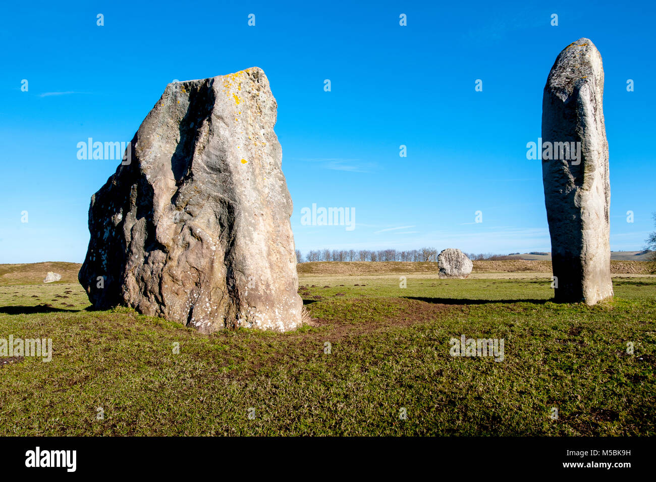 Une partie de l'anneau à Avebury Stone Circle Banque D'Images