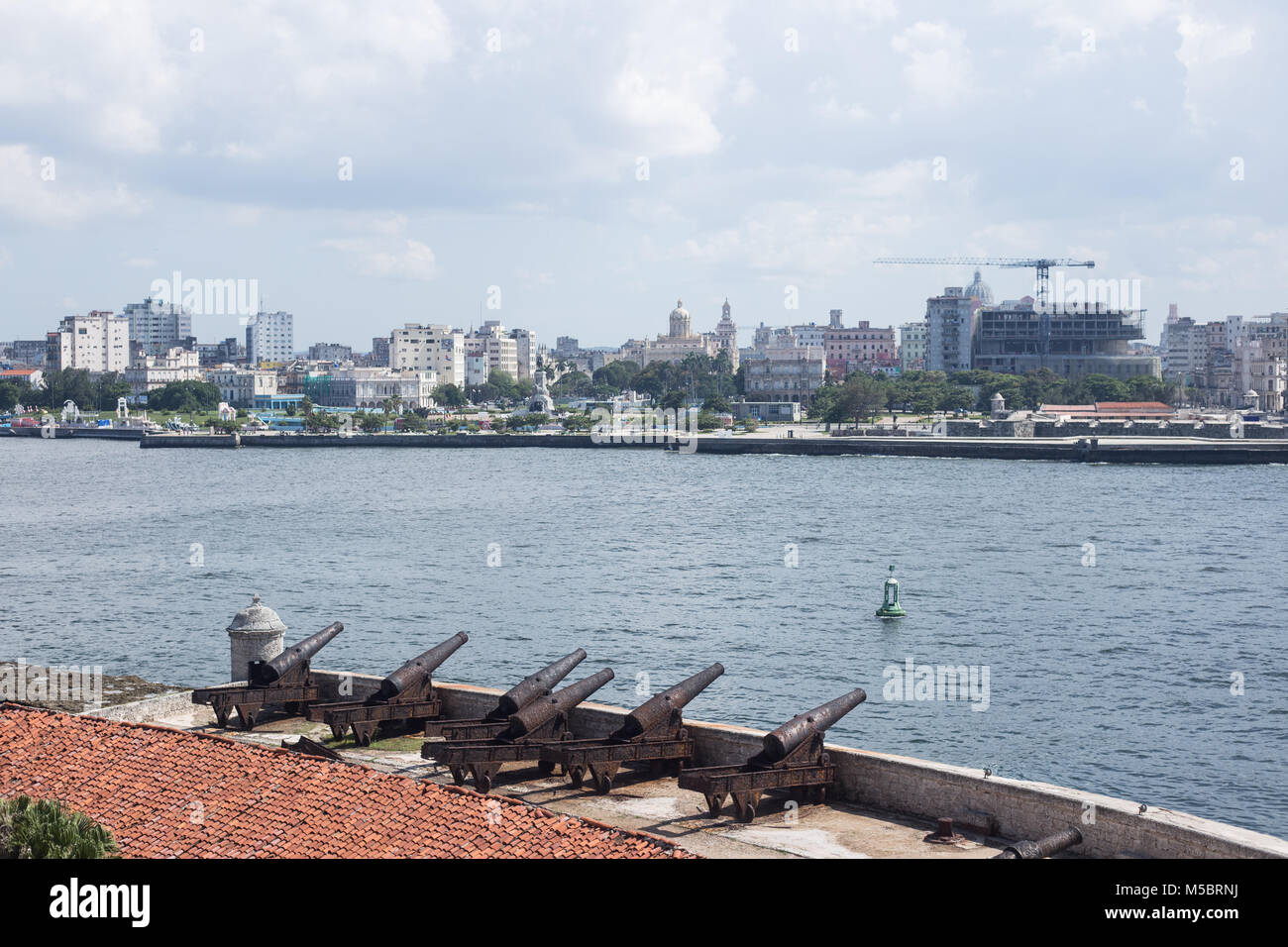 Paysage de La Havane, Cuba Banque D'Images