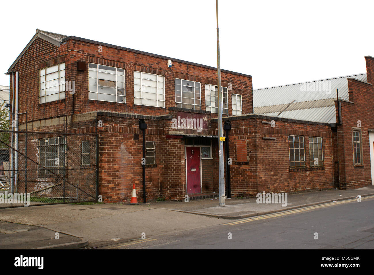 Ancien bâtiment industriel, la réforme Street, Kingston Upon Hull Banque D'Images