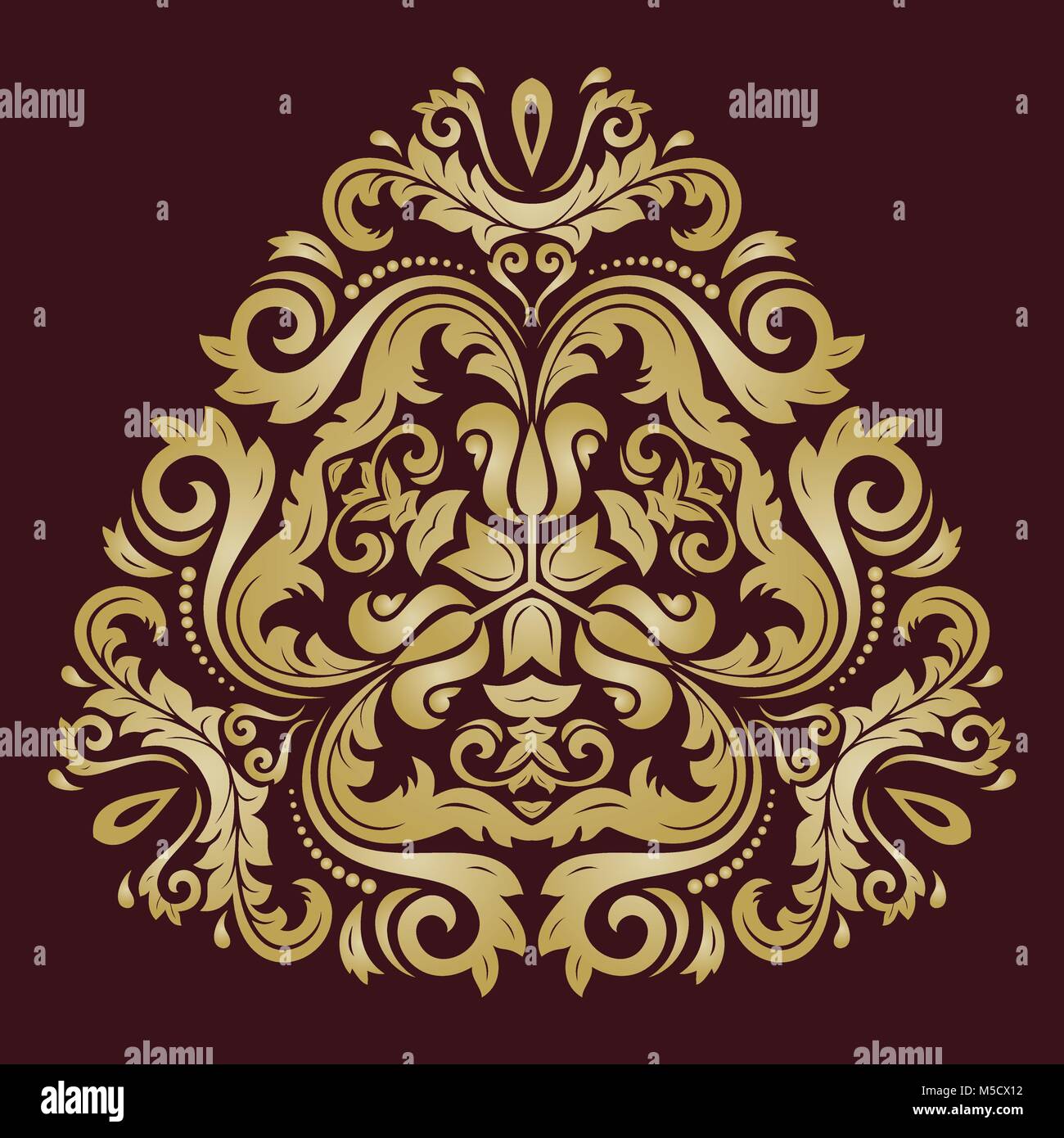 Ornement vecteur élégant dans un style classique Illustration de Vecteur