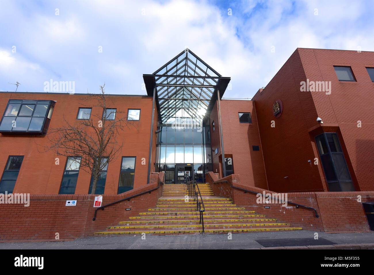 Leicester Crown Court. Banque D'Images